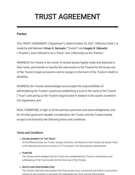 trust website template free download